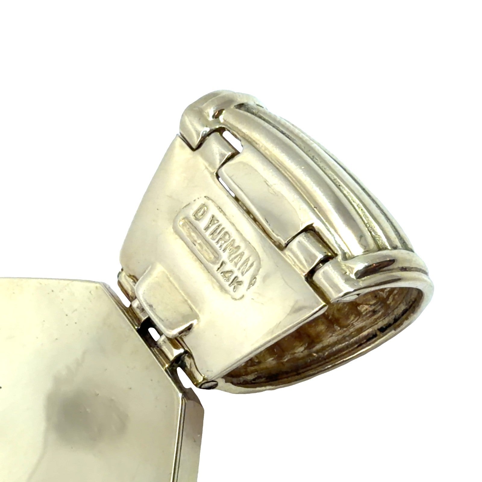 David Yurman 14k Yellow Gold Pendant with Tourmaline6