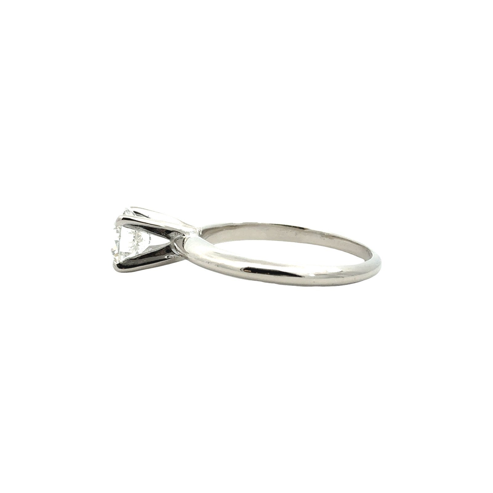 14k White Gold Round Brilliant 1.04tcw Diamond Solitaire Engagement Ring6