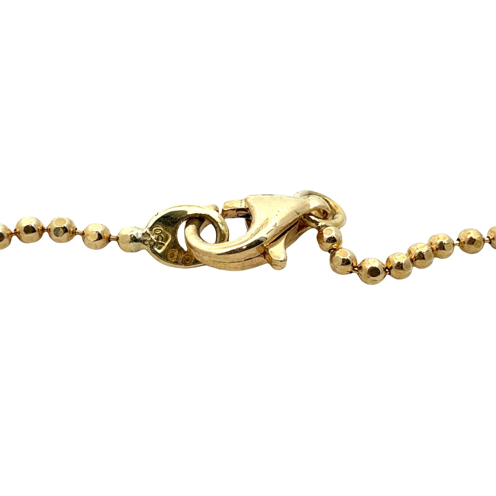 18k Yellow Gold Alternating Multi-Stone Beaded Necklace6