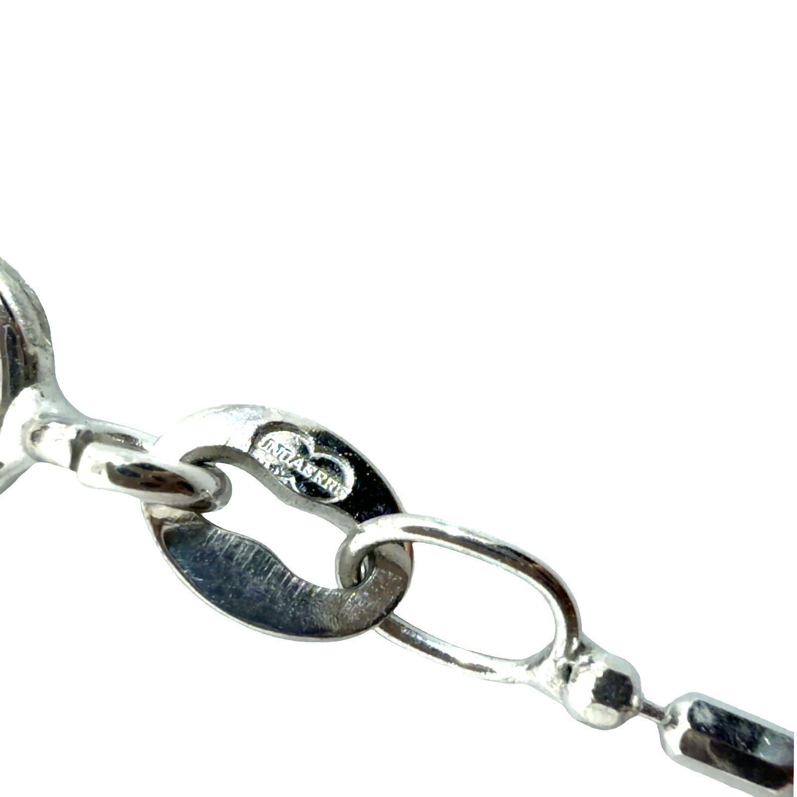 Vintage 18k White Gold 0.28ctw Necklace 16.5"5