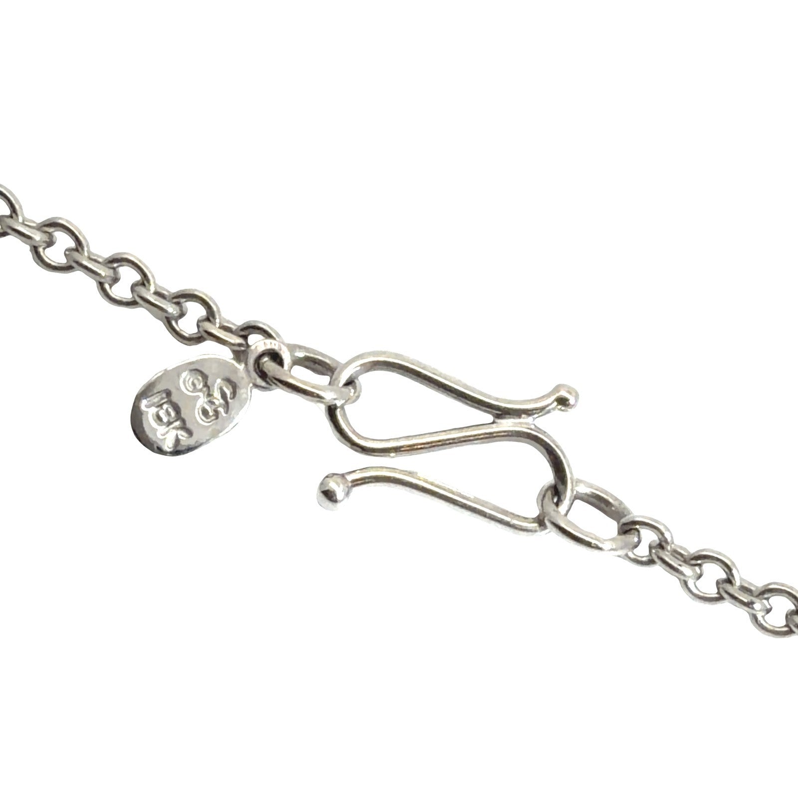 18k White Gold and 0.23cttw Diamond Floral Cluster Necklace3