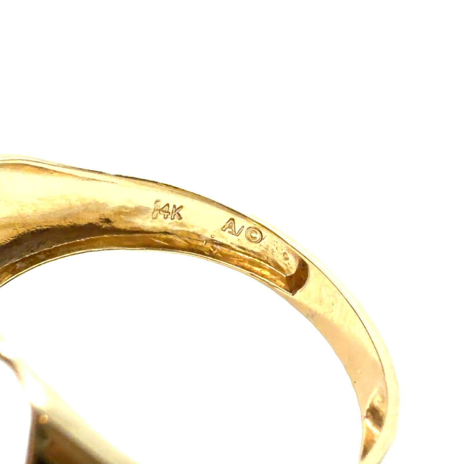 14k Yellow Gold 8.70tcw Oval Smoky Quartz & 0.13cttw Diamond Halo Cocktail Ring5