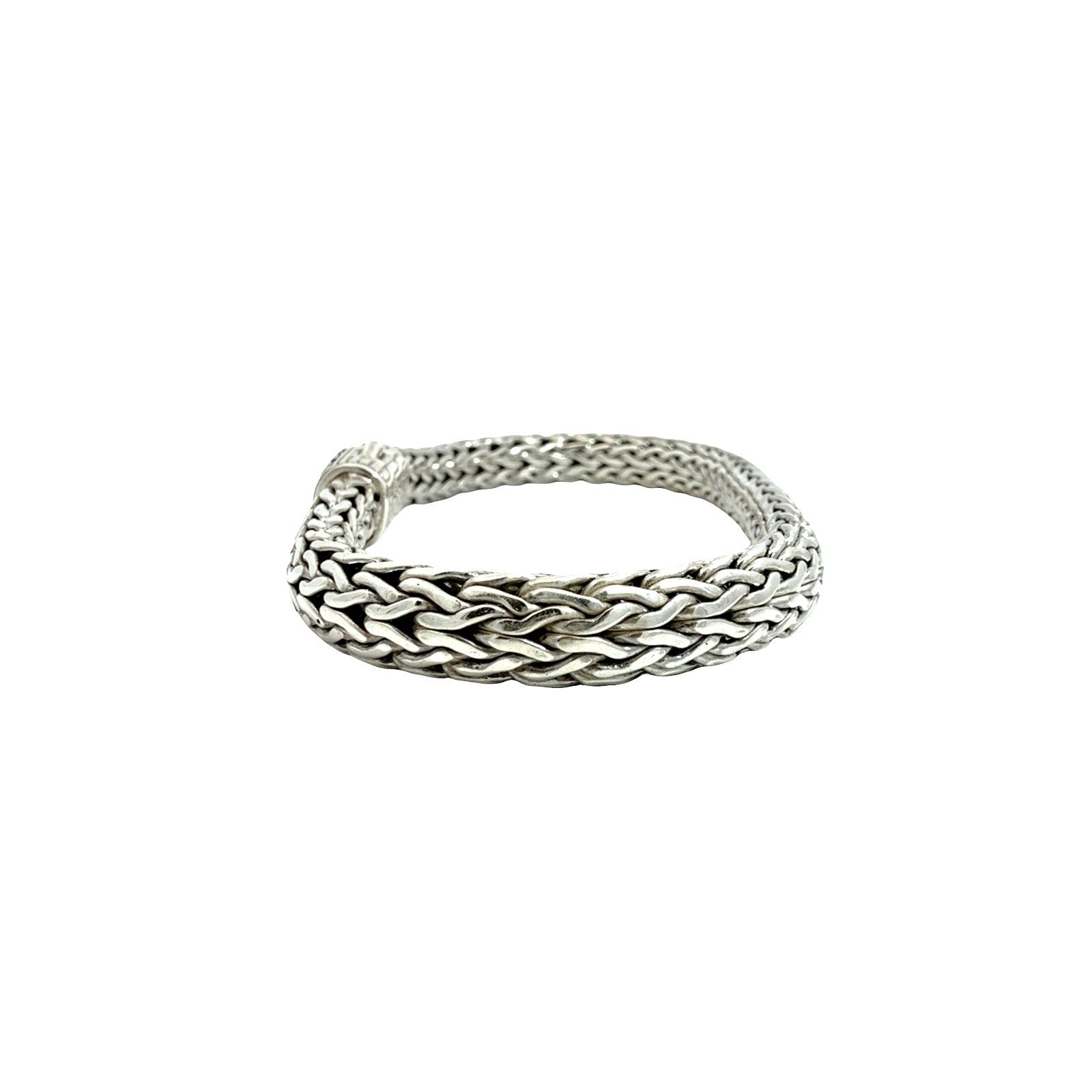 John Hardy Sterling Silver 0.34cttw Spinel Icon Chain Bracelet4