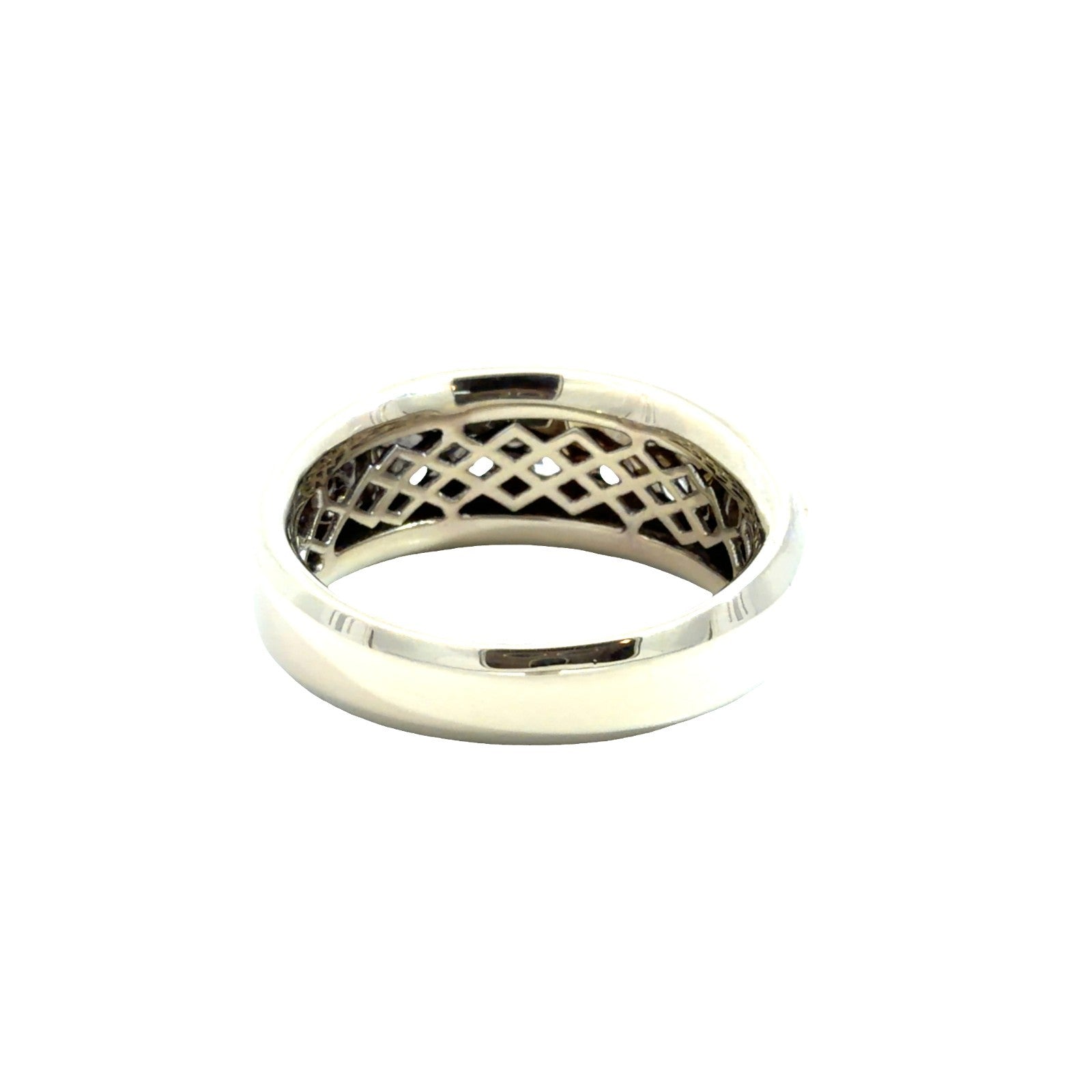14k Yellow/White Gold Channel Set 0.87ctw Diamond Men's Band Ring Size 102