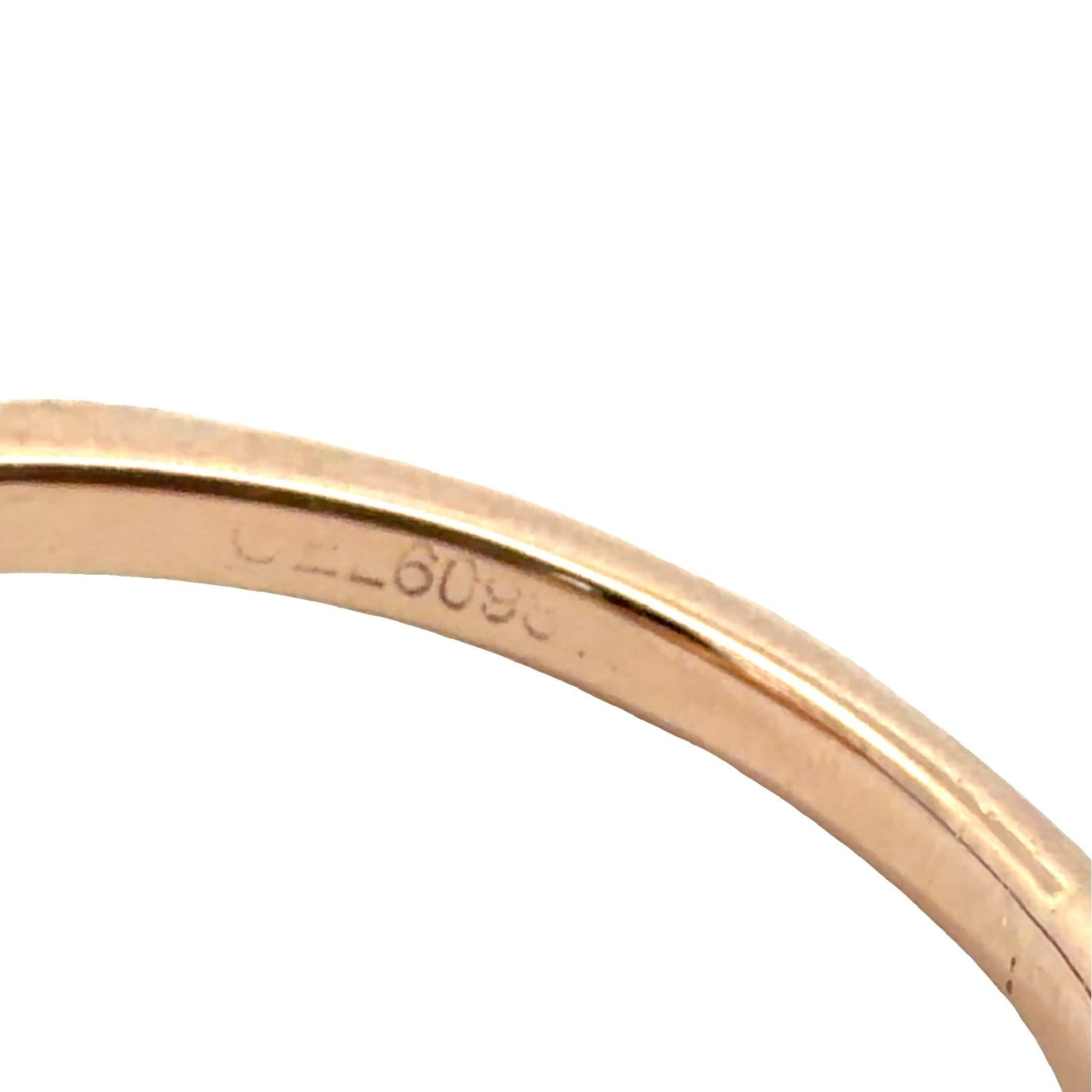 14k Rose Gold Celebration Grand Double Halo 0.88cttw Diamond Bridal Set Size 5.56