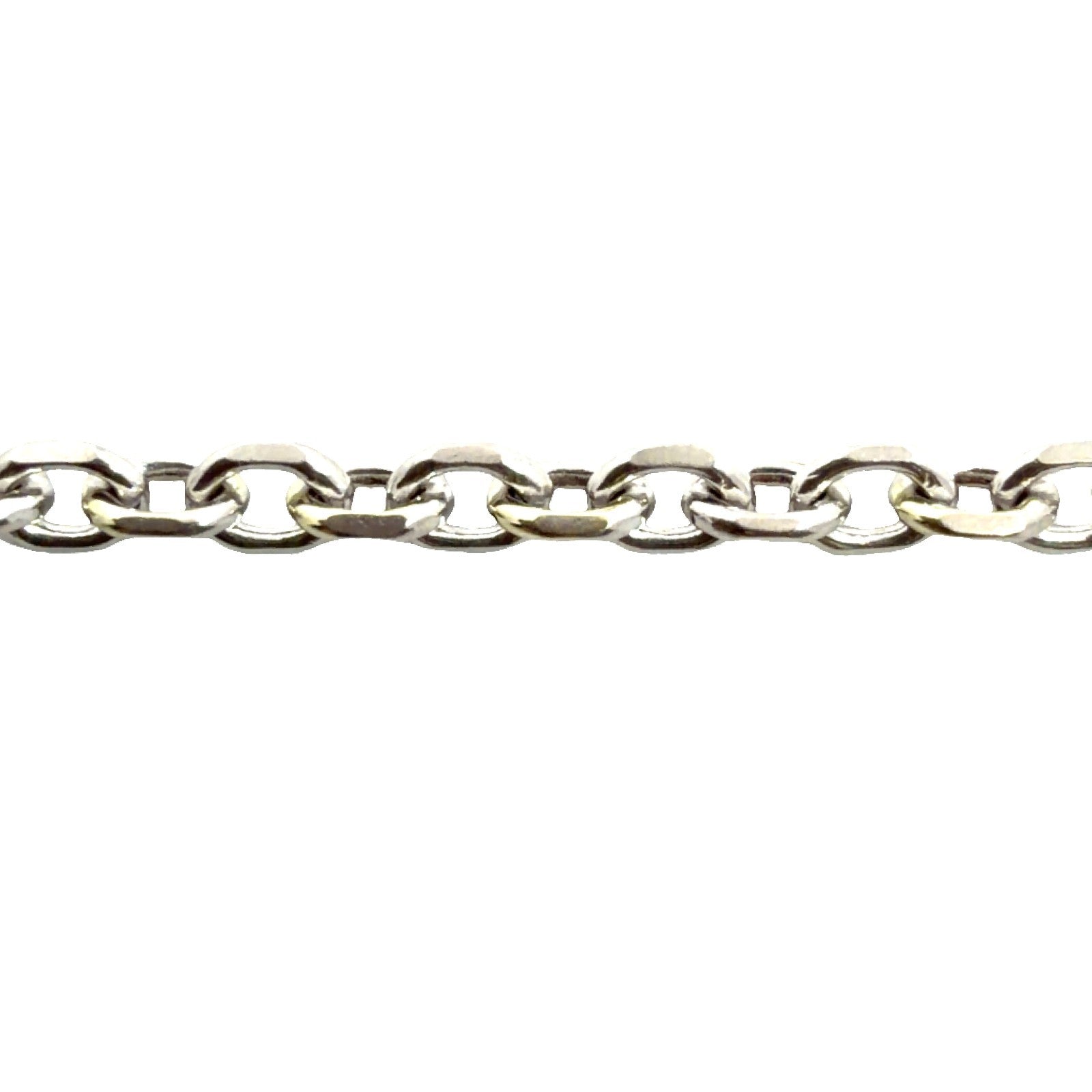 14k White Gold 3.90tcw Bezel-Set Lab Grown Diamond Necklace 18"4
