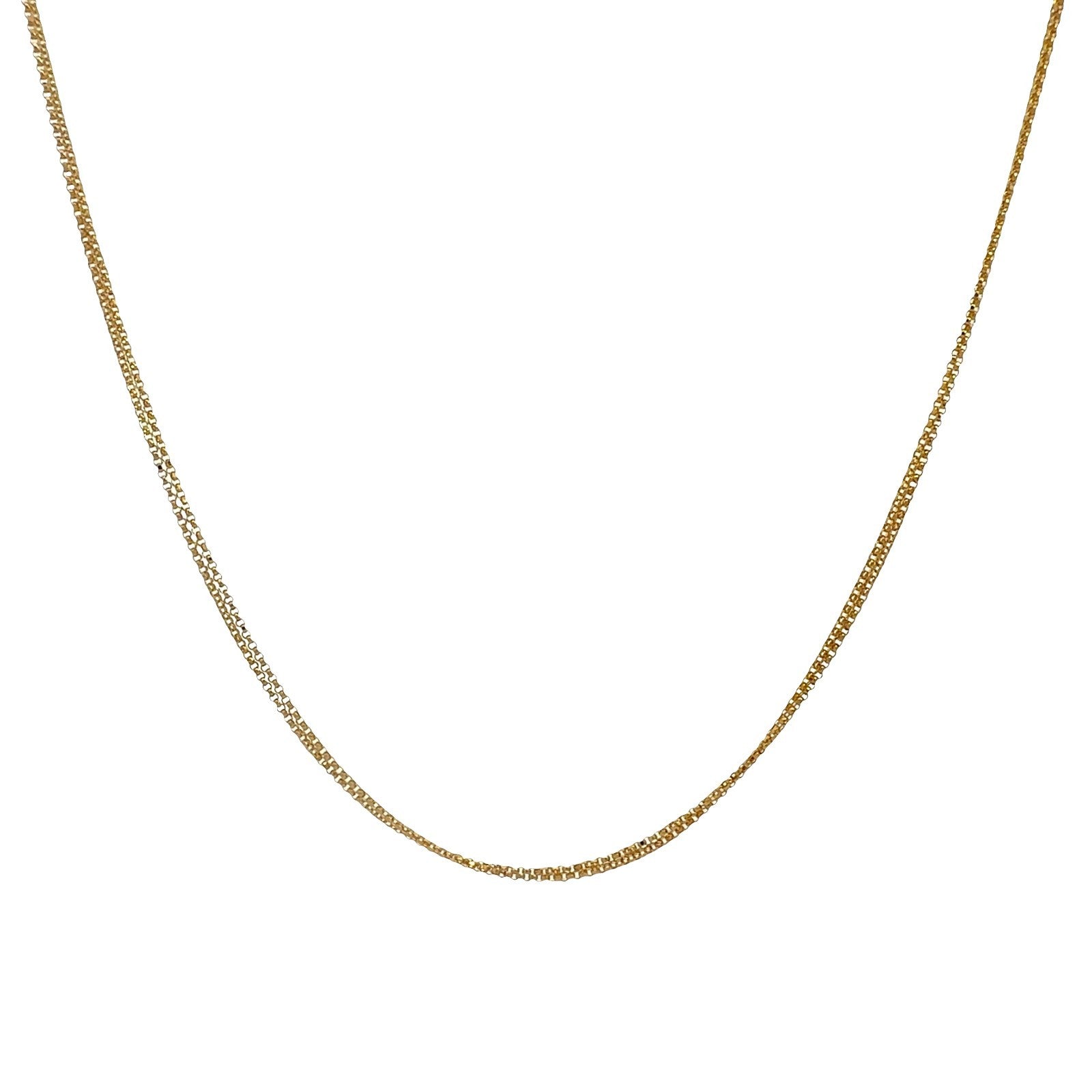Roberto Coin 18k Yellow Gold Double Strand Chain Necklace5