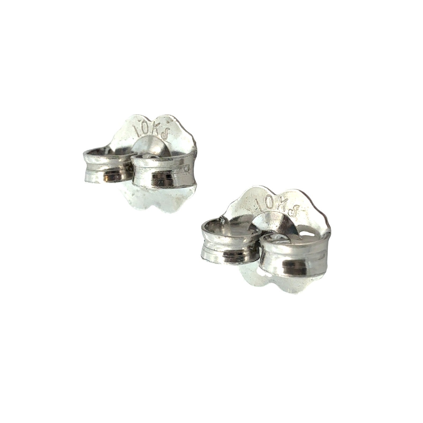 10k White Gold 0.46ctw Diamond Four Circle Dangle Earrings6