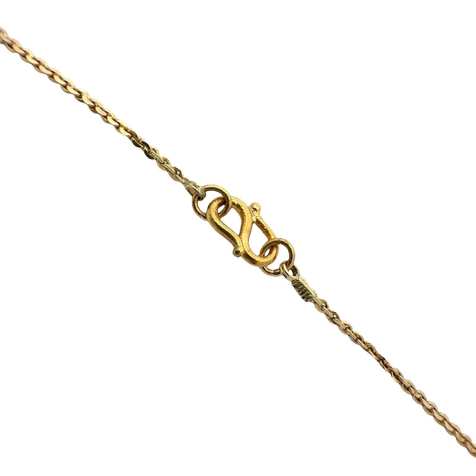 Vintage Yellow Gold 6.17cttw Red Ruby Floral Cluster Charm Necklace3