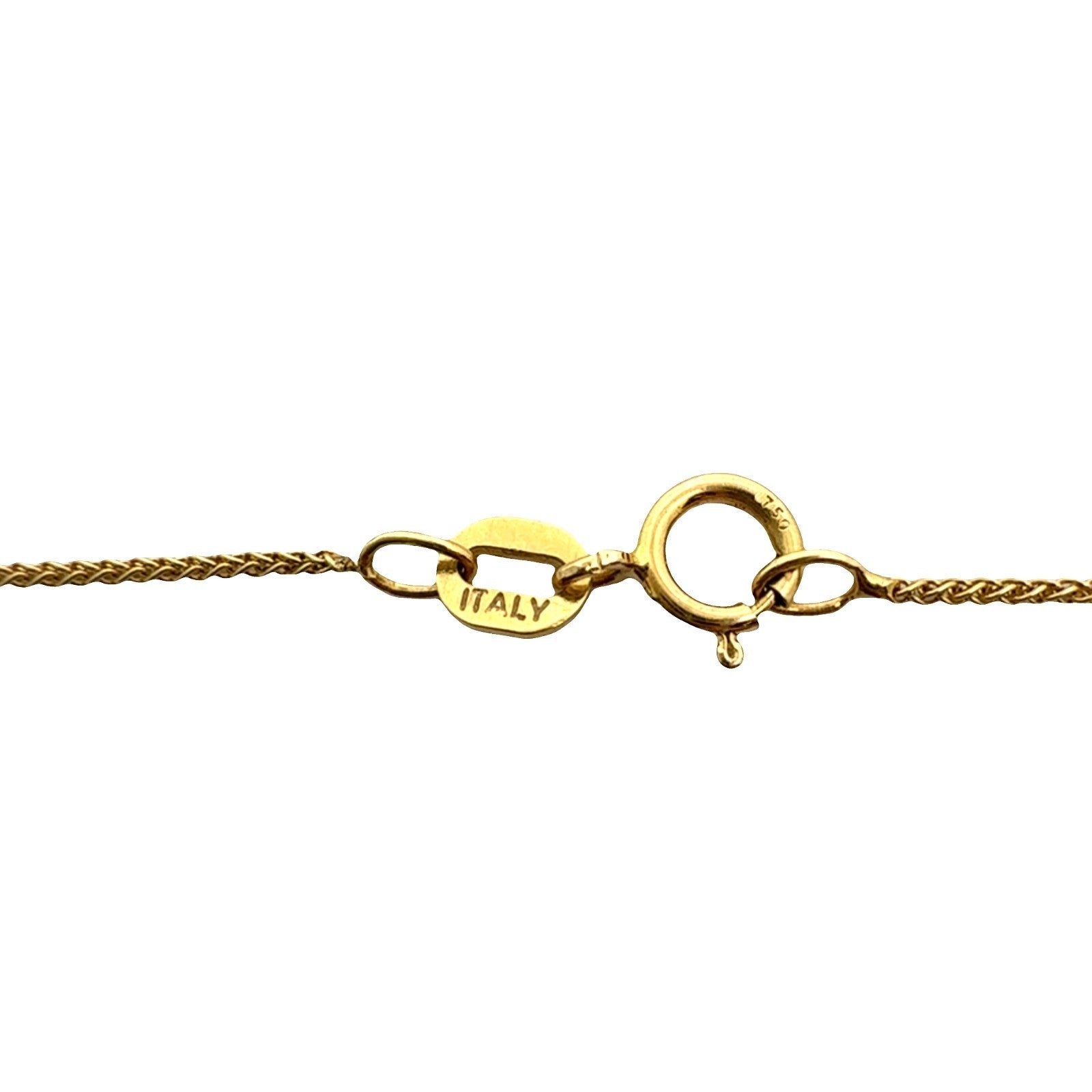 18k Yellow Gold 0.30ctw Tanazanite Southern Cross Necklace 18"4