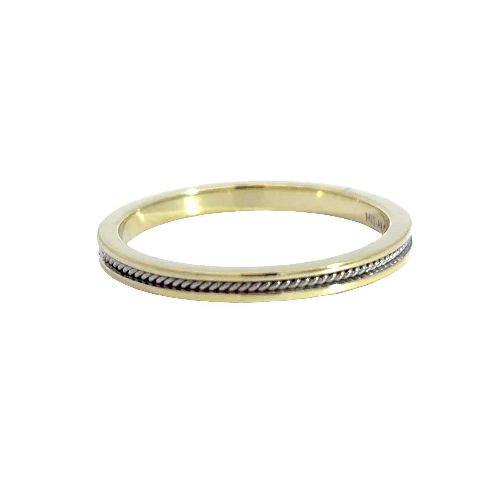 18K Yellow Gold Band Ring1