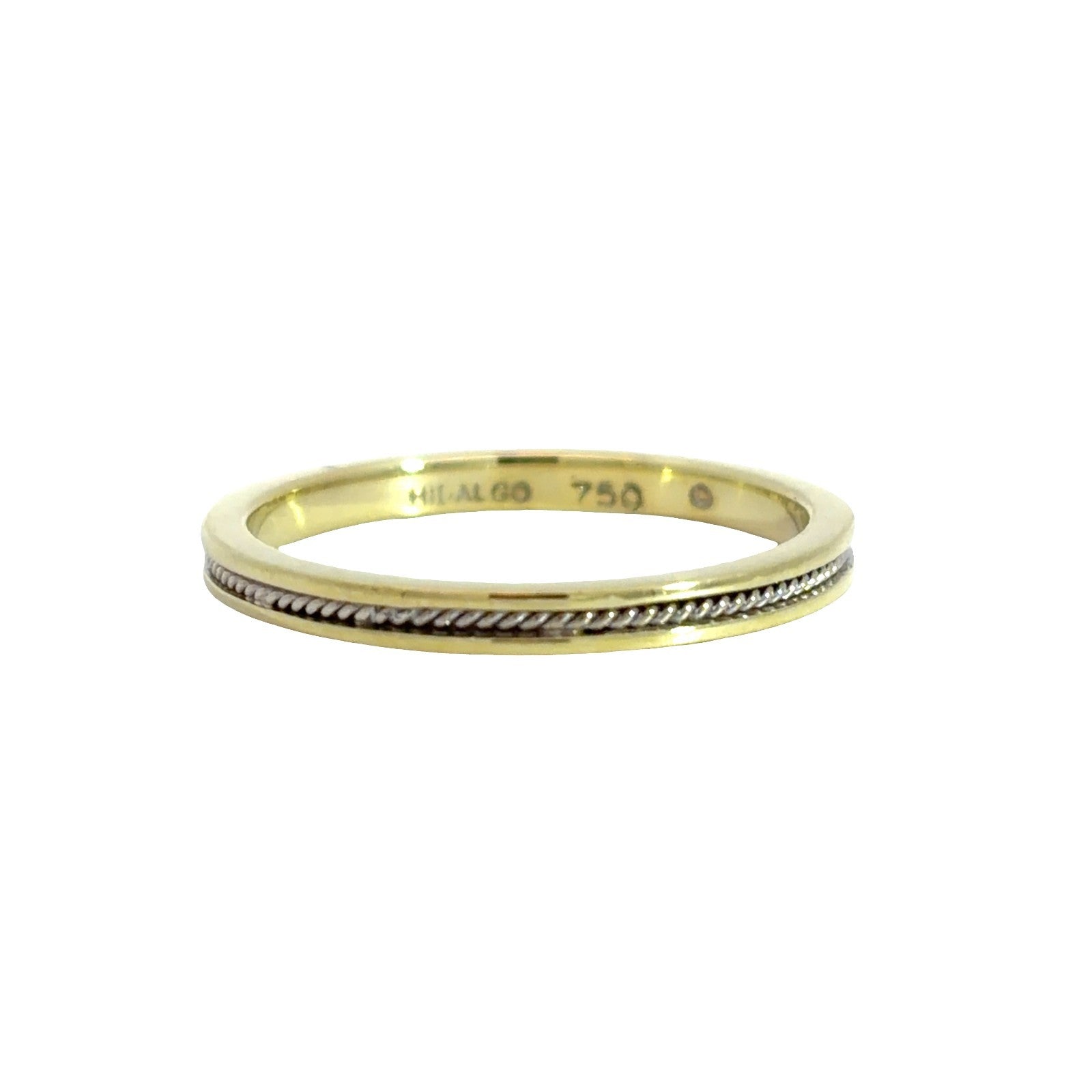 18K Yellow Gold Band Ring4