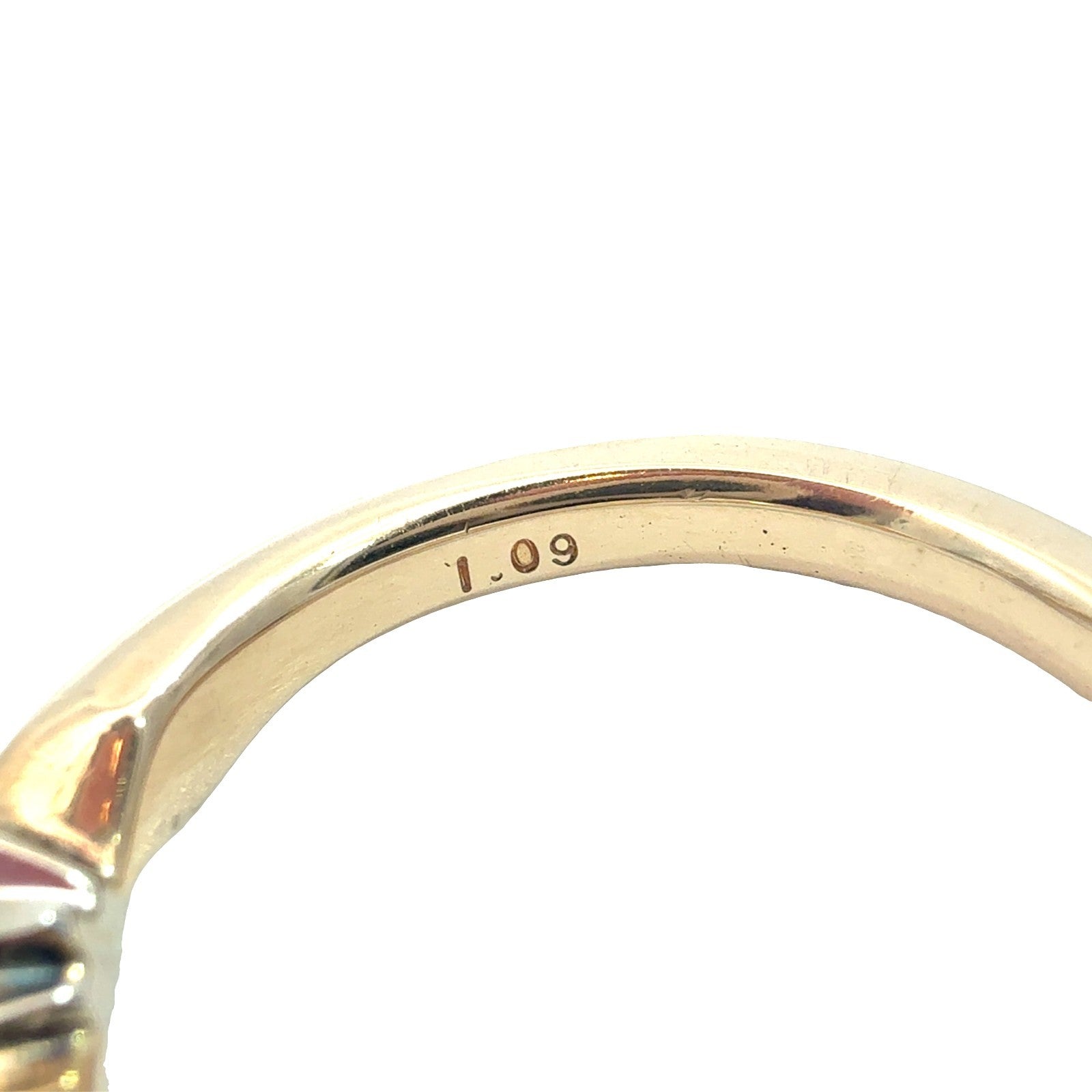 14k Yellow Gold 1.09tcw Round Diamond Solitaire Engagement Ring6