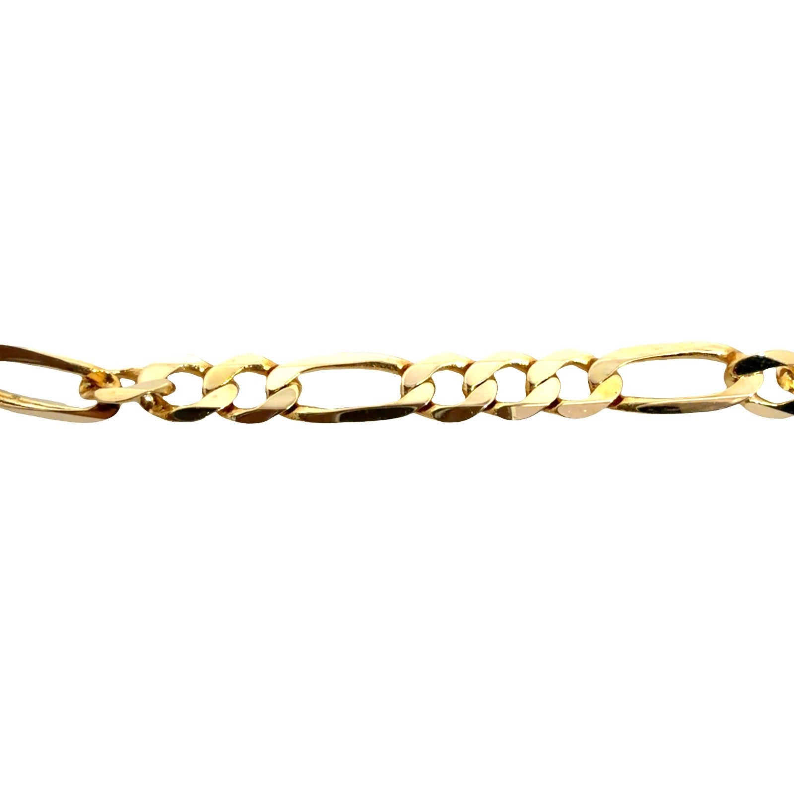 14k Yellow Gold Figaro Link Chain 20"2