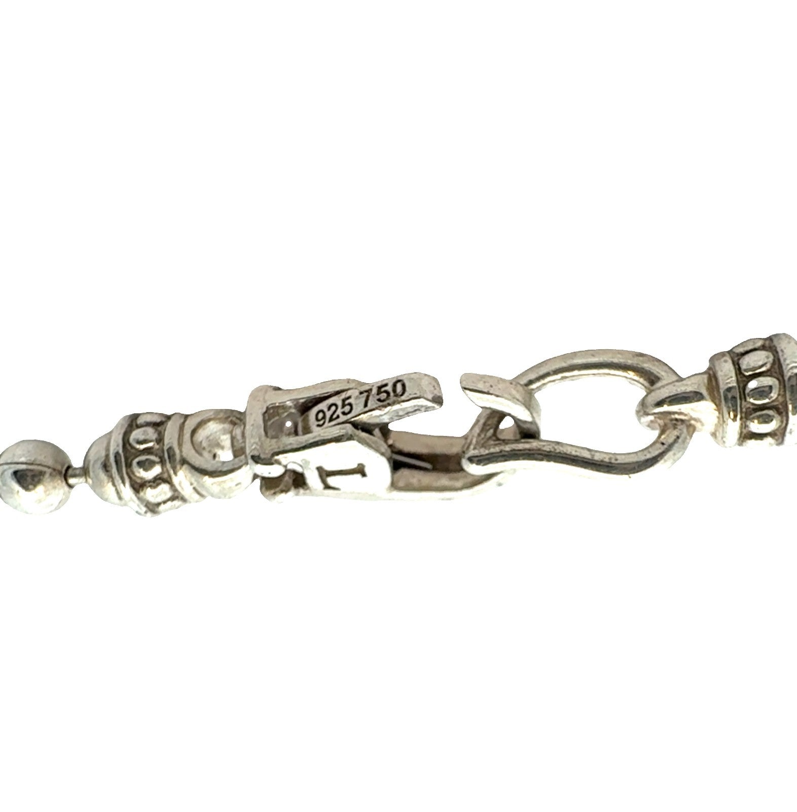 LAGOS Sterling Silver & 18k Yellow Gold Beloved Large Lock Necklace 18"6