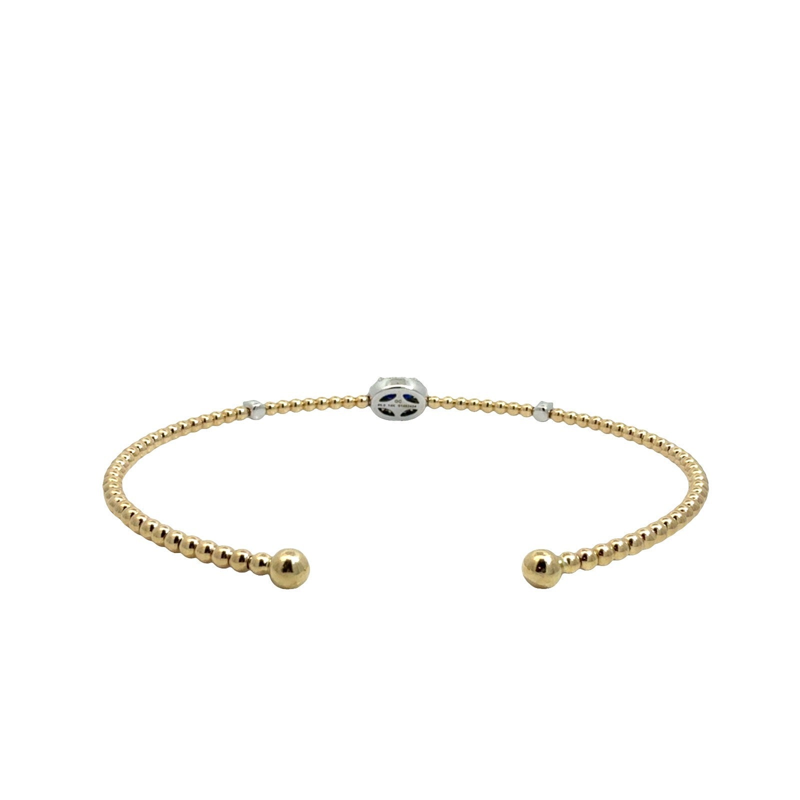 Gabriel & Co. Bujukan 14k Yellow Gold 0.48tcw Sapphire 0.18cttw Diamond Bracelet4