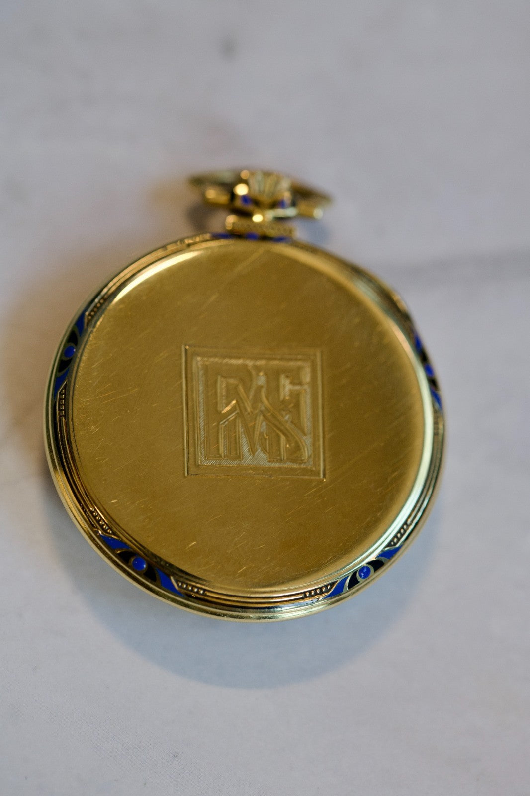 Patek Philippe 18k Yellow Gold Pocketwatch and 14k Yellow Gold Fob Chain4