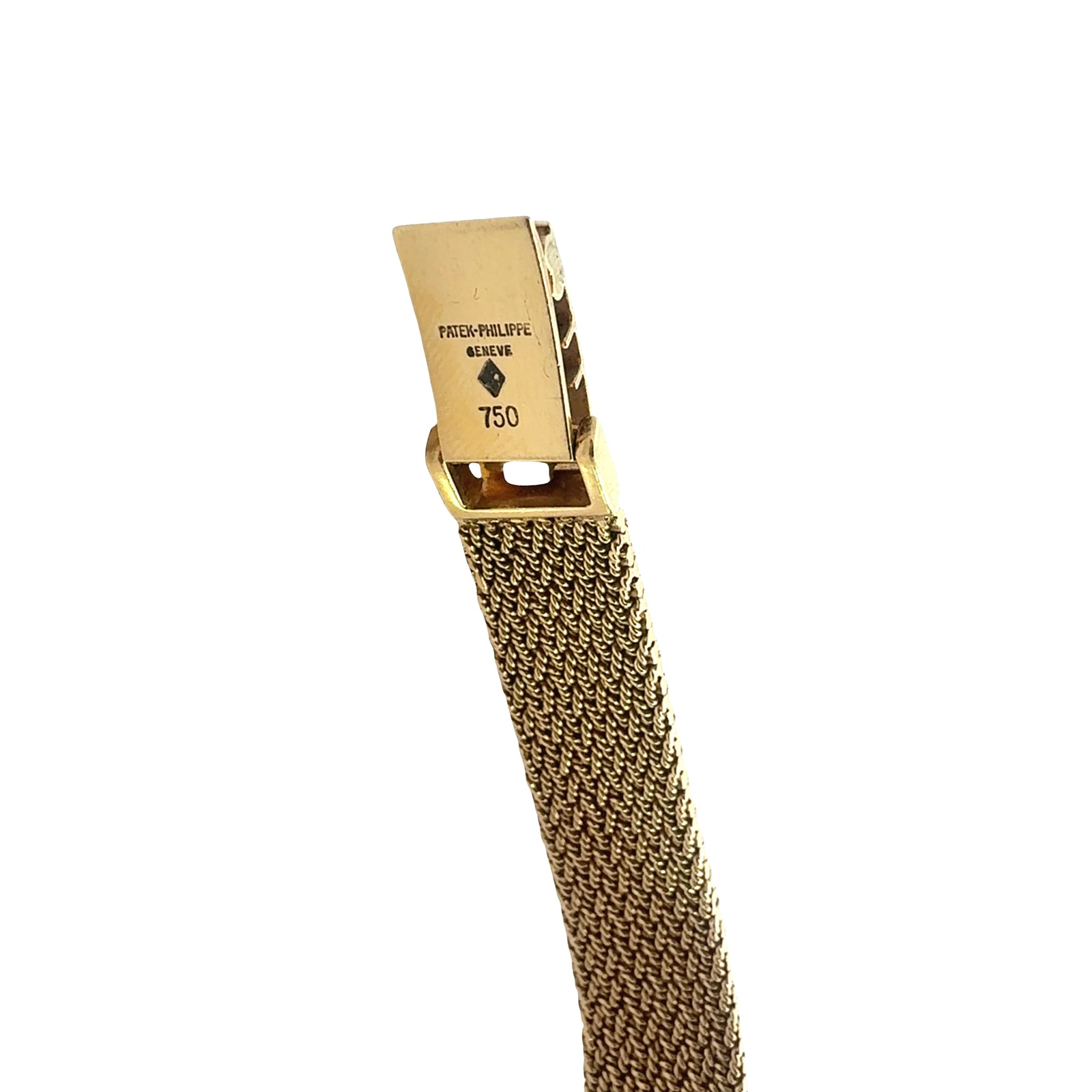 Patek Philippe 18k Yellow Gold and Diamond Bracelet Watch Circa 1985