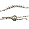 Estate JAI by John Hardy Sterling Silver Box Chain Adjustable Slide Bracelet