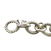 Estate David Yurman Sterling Silver Oval Link Chain Bracelet