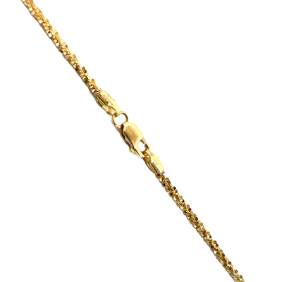 Estate Damas SIDRA Nancy Ajram 18k Yellow Gold Pendant Necklace