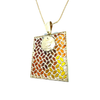 Estate Damas SIDRA Nancy Ajram 18k Yellow Gold Pendant Necklace