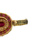 Estate Le Vian 18k Yellow Gold Ruby and Diamond Pendant