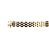 Estate 14k Yellow Gold Knot Sapphire Bracelet