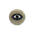 Estate 14k Yellow Gold Diamond and Sapphire Evil Eye Ring