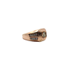 Estate Men's Diamond and 14k Rose Gold Ring