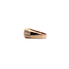 Estate Men's Diamond and 14k Rose Gold Ring