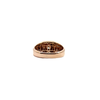 Estate Men's Diamond and 14k Rose Gold Ring