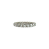 Estate 18k White Gold Diamond Eternity Ring - 2.31 CTW