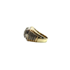 Estate Men's 10k Yellow Gold Diamond Ring