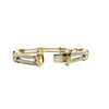 Estate Men's Two-Tone 14k Gold Bracelet 8"