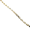 Estate 14k Yellow Gold Lightweight Fancy Link Chain Necklace 20"