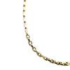 Estate 14k Yellow Gold Lightweight Fancy Link Chain Necklace 20"