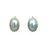 Estate Blue Pearl Earrings