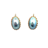 Estate Blue Pearl Earrings