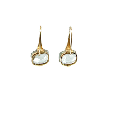 Estate Aquamarine Earrings