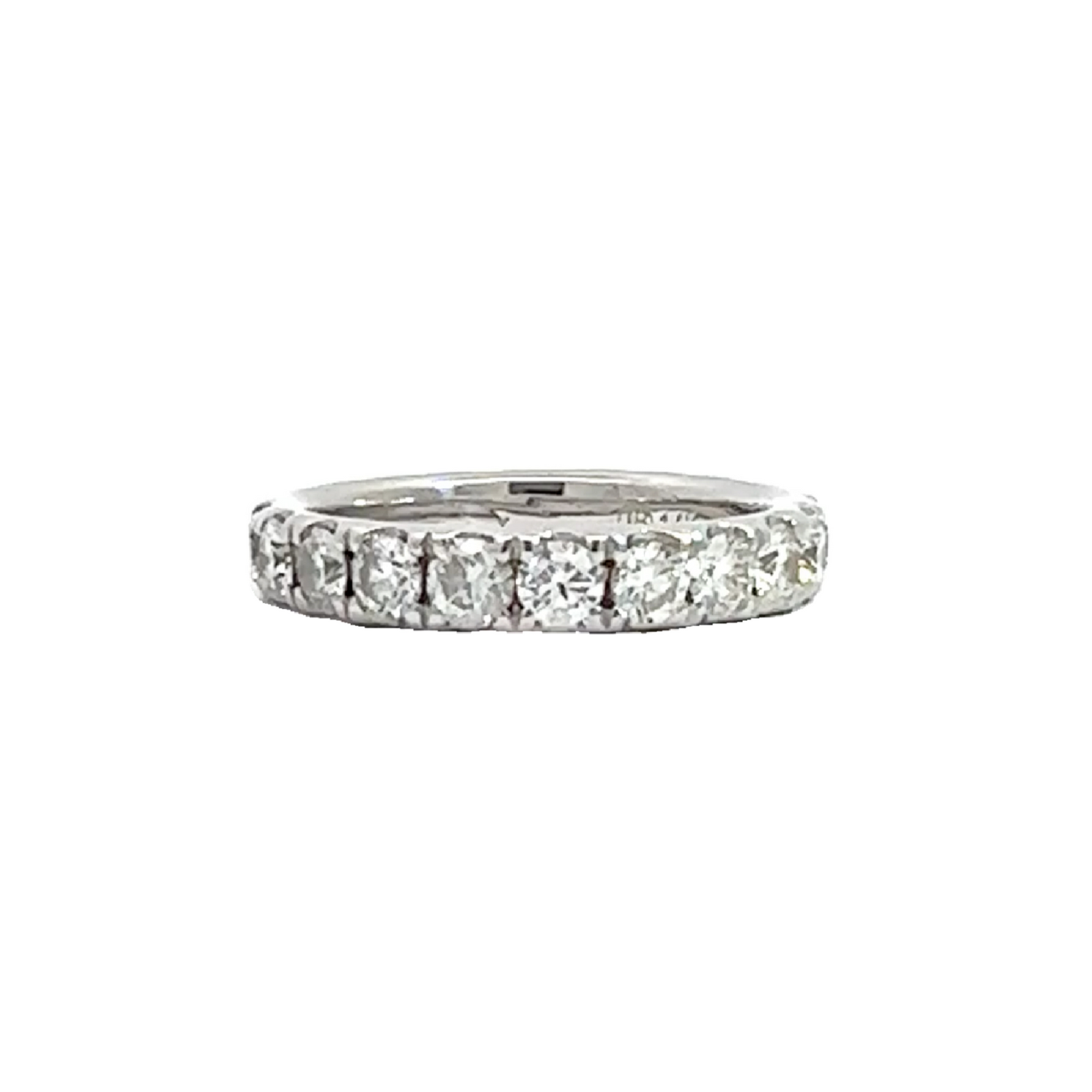 Estate 14k White Gold Diamond Eternity Band-1.79CTW