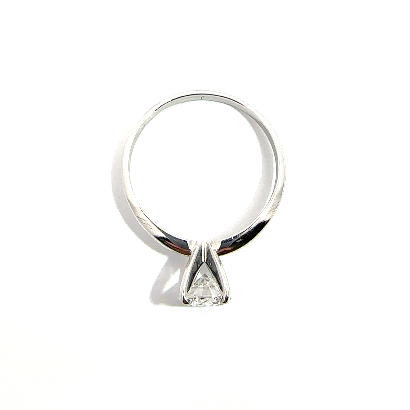 Estate Round Brilliant Cut Diamond Solitaire Engagement Ring-1.18CTW