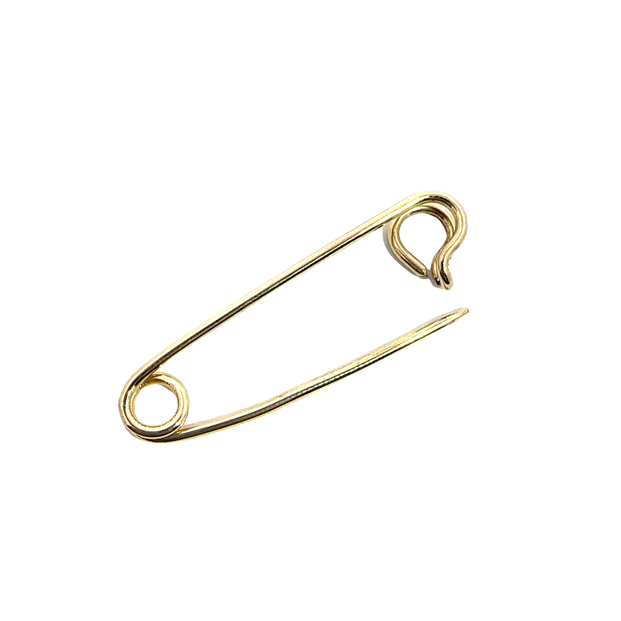Estate 14k Yellow Gold Safety Pin