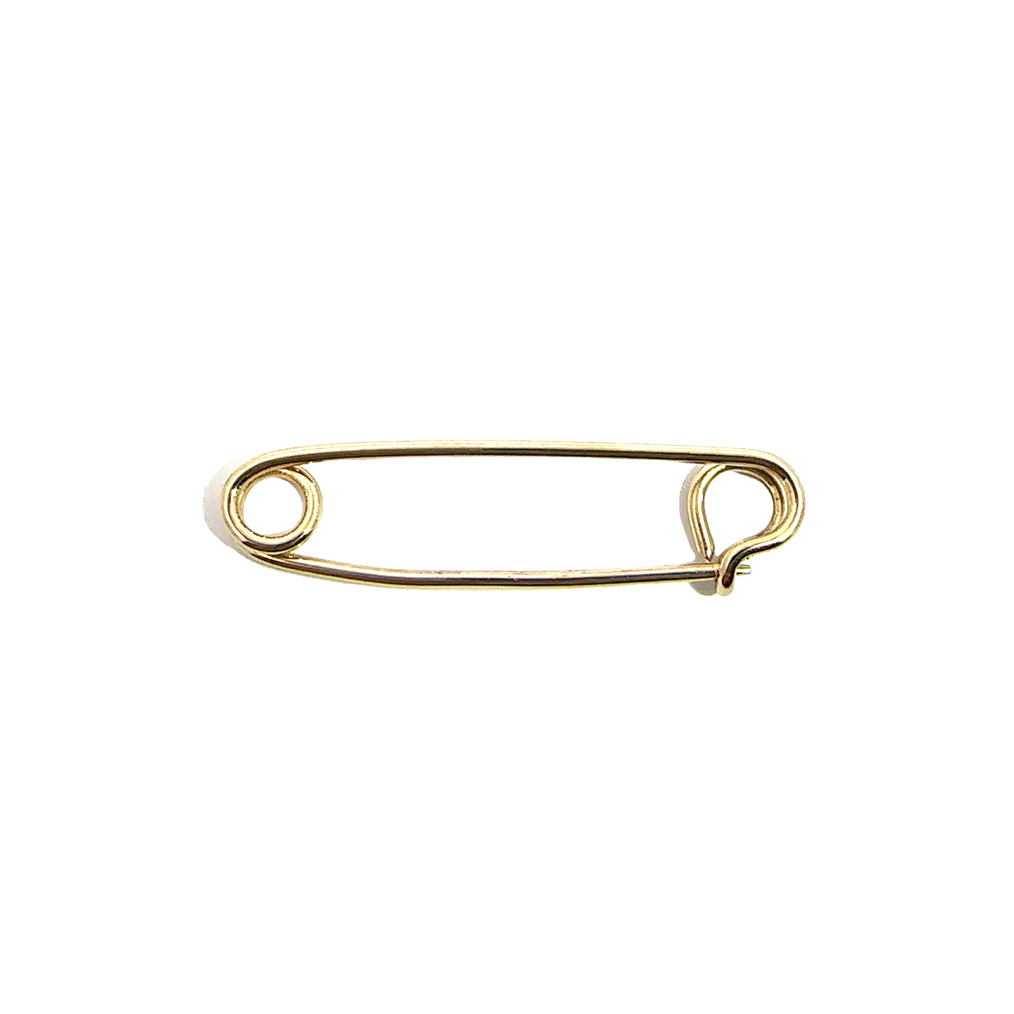 Estate 14k Yellow Gold Safety Pin