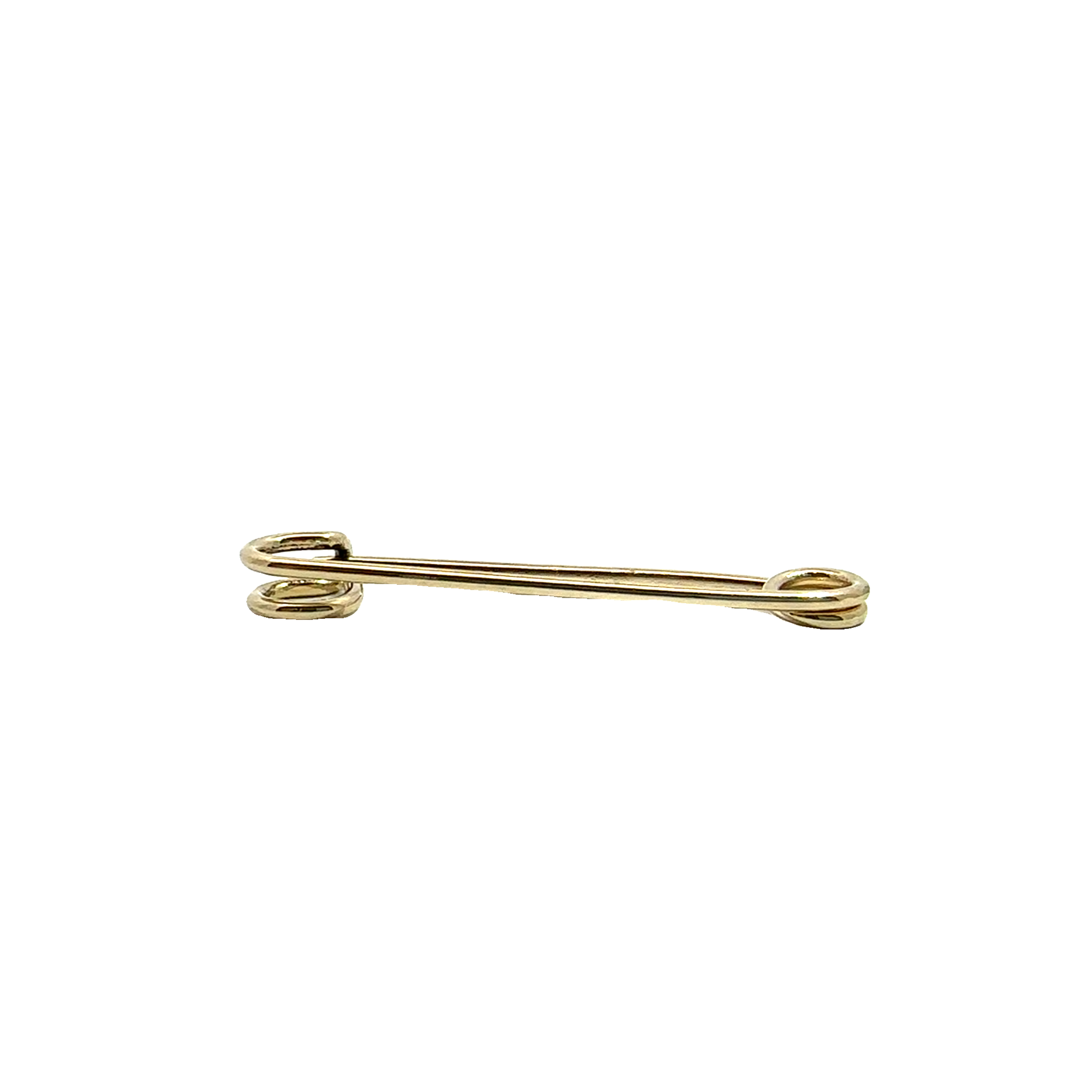 Estate 14k Yellow Gold Safety Pin