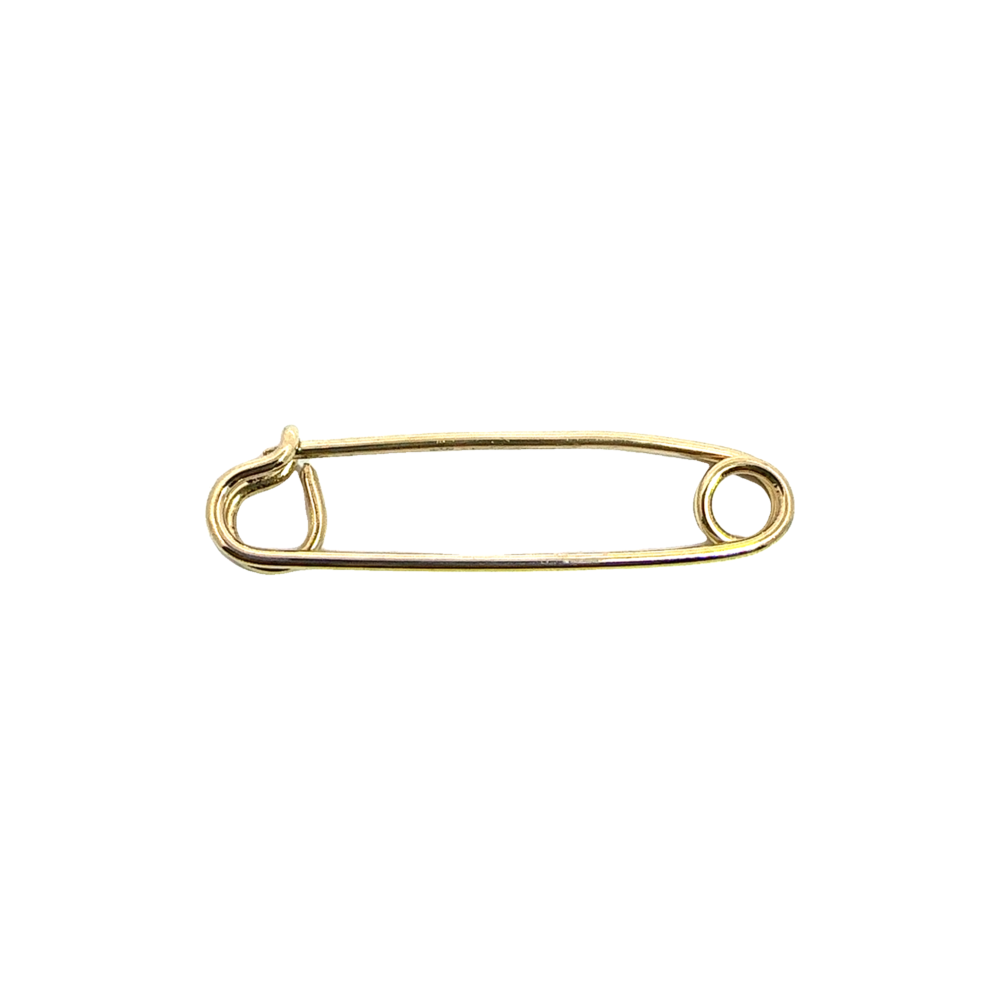 Estate 14k Yellow Gold Safety Pin