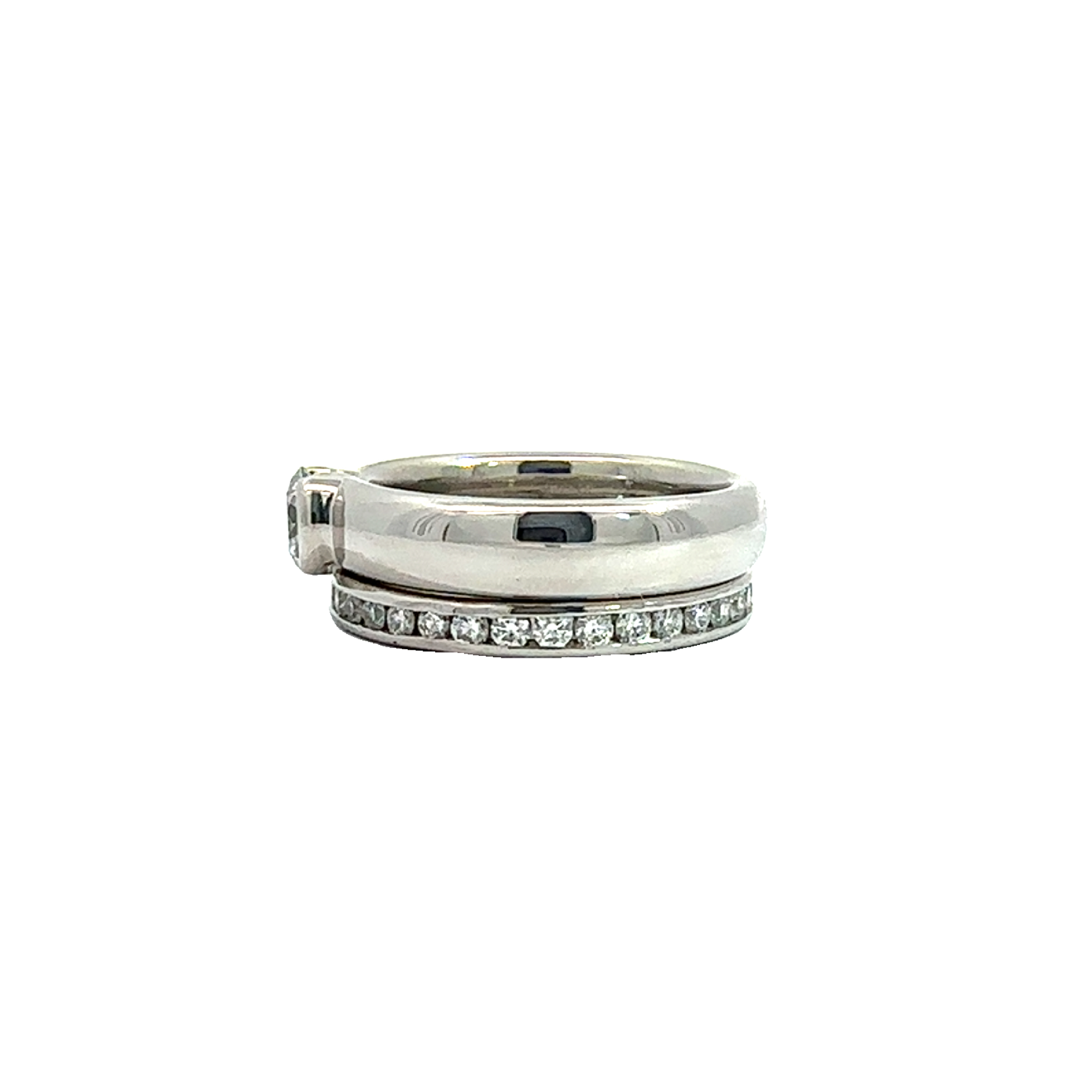 tiffany co platinum diamond wedding set