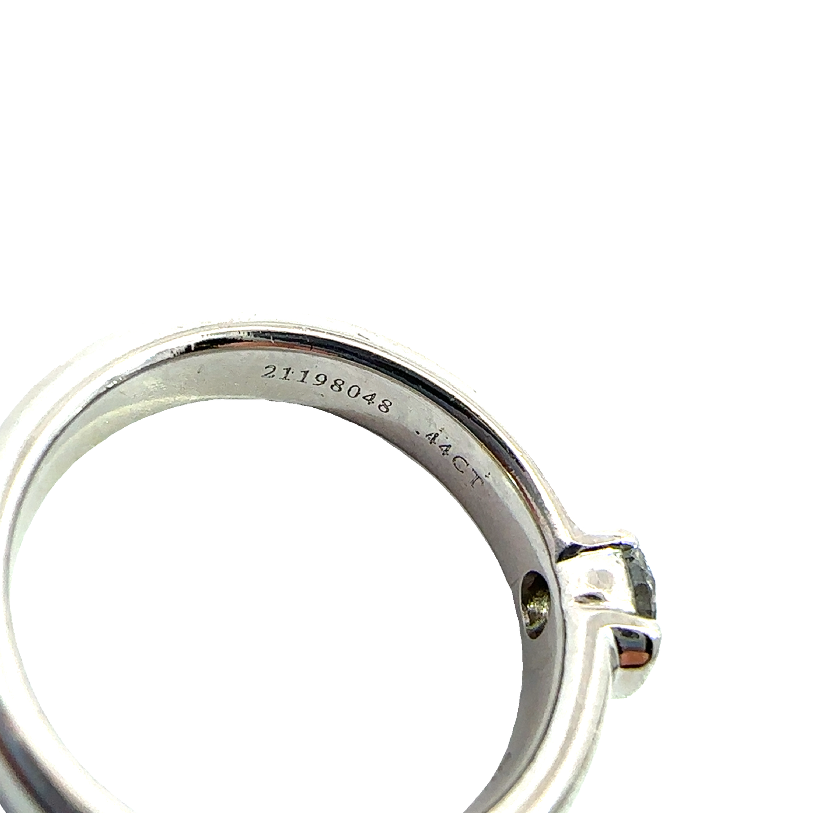 Estate Tiffany & Co Platinum Wedding Ring Set