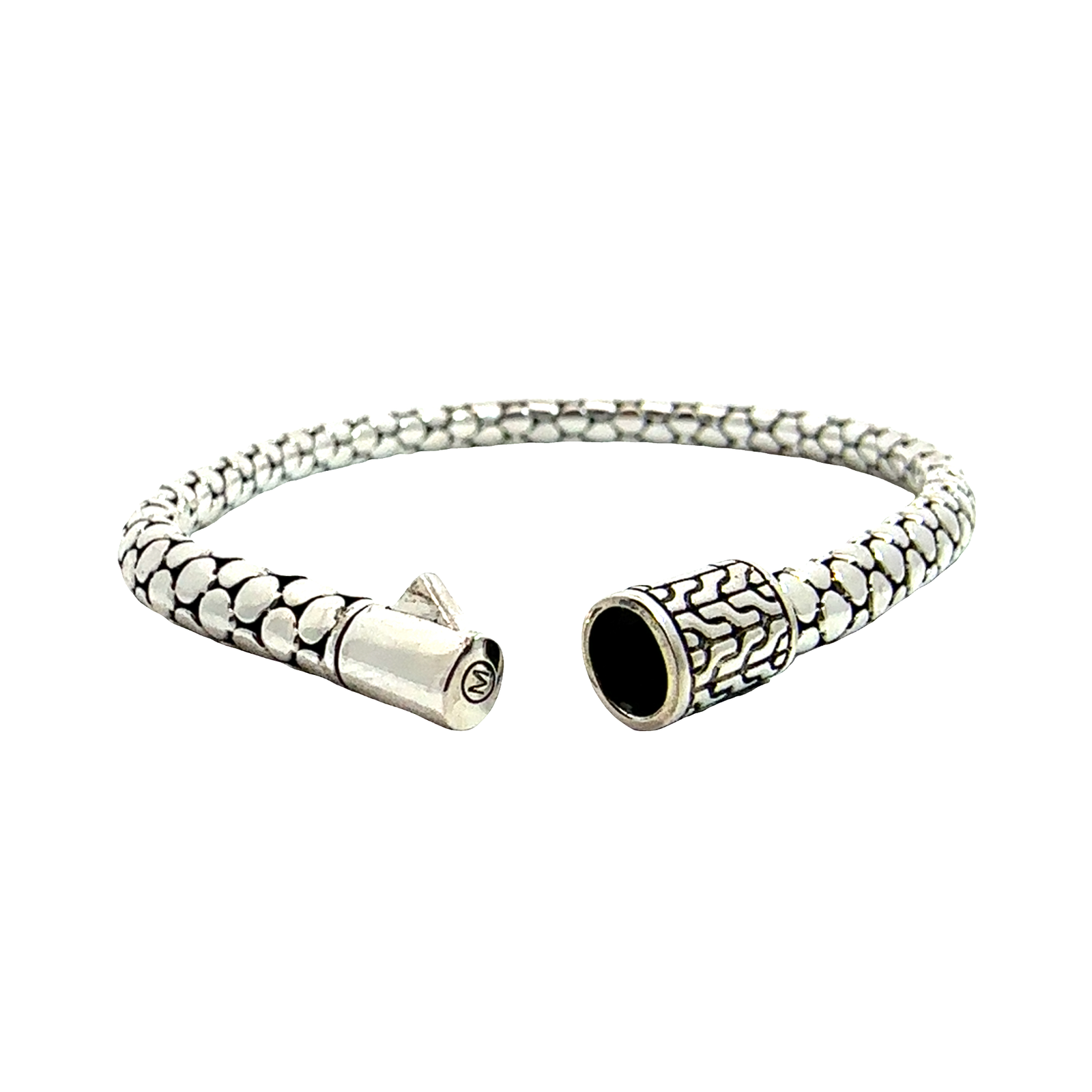 Estate John Hardy Sterling Silver Dot Chain Bracelet, Slim