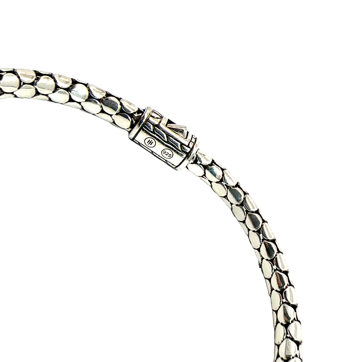 Estate John Hardy Sterling Silver Dot Chain Bracelet, Slim